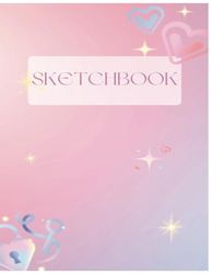 SKETCHBOOK: Blank Drawing Notebook for Kids (size 8.5 x 11), (100 pages)