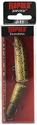 Rapala - Leurre de Pêche Jointed - Matériel de Pêche avec Construction Balsa - Leurre Pêche en Eau Douce - Fabriqué en Estonie - Prof de Nage 1.5 - 2.1 m - Taille 9 cm / 7 g - Brown Trout