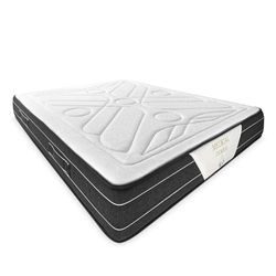 Somnia Descanso - Colchón Viscoelástico Medical Premium 90 x 190 cm, Ergonómico y Confortable, Grosor 30cm, Muelles Ensacados con Visco, Antiácaros, Antibacterias e Hipoalergénico