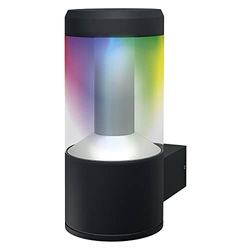 LEDVANCE Aplique LED Smart, Bluetooth, color de luz cambiante (2700-6500K), colores RGB cambiables, controlable con Alexa, Google y Apple Voice, SMART + BT Modern Lantern Multicolour