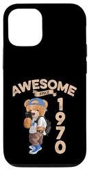 Awesome Since 1970 divertente orso idea regalo asilo Custodia per iPhone 12/12 Pro