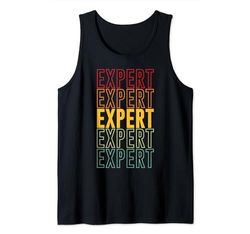Orgullo experto, experto Camiseta sin Mangas