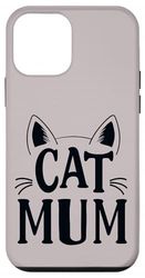 Kitten Ears And Whiskers Supercute Cat Mum Case for iPhone 12 mini