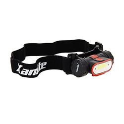 XANLITE USB uppladdningsbart huvud, 350 luft, 3 belysningslägen, 6 timmar av autonoma FR350S, vit