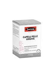 Swisse Capelli Pelle Unghie 60 compresse - Integratore di Biotina, Vitamina C, Zinco, Cardo mariano, integratore per Capelli, Pelle e Unghie