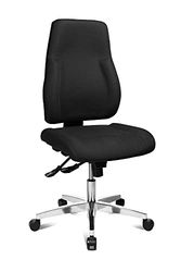 Topstar P91 - Silla de Oficina (Tela, 68 x 48 x 111 cm), Color Negro