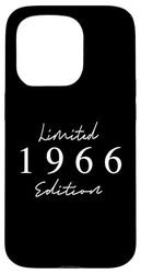 Limited Edition 1966 Birthday 1966 Born 1966 Vintage Case for iPhone 15 Pro