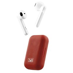 Tnb T'nB Shiny Bluetooth-hoofdtelefoon, draadloos, rood