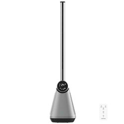 Cecotec Torenventilator EnergySilence 9890 Skyline Bladeless Zonder Bladen van 39", 50W, Touch LED-scherm, Afstandsbediening, 3 Modi, 3 Snelheden, Timer 15 uur, 40º Oscillatie