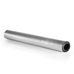 EASYmaxx Warmte-reflecterende folie voor radiatoren, vermindert warmteverlies tussen muur en radiator, individueel op maat te snijden, 70 x 100 cm, zilver