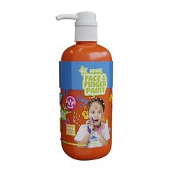 Natural Face & Finger Paint - 1000 ML - Orange