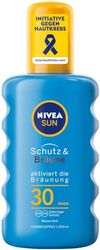 NIVEA SUN solspray, ljusskyddsfaktor 30, sprayflaska, skydd och smuts, 200 ml