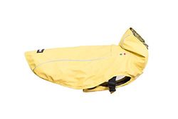 CHIARA SCOTTY mackintosh met harnas CHJ-Y1811YE-XL-CHIARA-regenjas, regencape (maat: XL, materiaal: 100% polyester, sportief, waterdicht, harnas binnenin), Geel