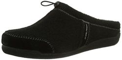 s.Oliver 17300 heren platte pantoffels, zwart zwart 1, 45 EU