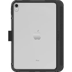 OtterBox Symmetry Folio Case for iPad 10th gen 2022, iPad 11th gen 2025 (A16), Shockproof, Drop proof, Slim Protective Folio Case, Tested to Military Standard, Black, No Retail Packaging