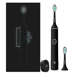 La Divergente Brosse à Dents Électrique Sonique - Avec Technologie LED - Prouvé Antibactérien par Etude - Batterie 1 mois - Manche Soft Touch Minimal - Brossage 3D Wavy - Silencieuse