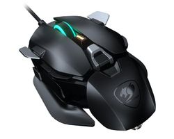 COUGAR Mouse Dualblader PMW3389 16000dpi aangepaste Ambidextrous Ergonomics, zwart