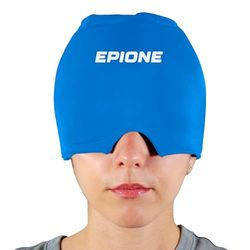 Boston Tech Koude migrainekap met gel met hoge dichtheid, verlichting van hoofdpijn, migraine en spanning, koude of warme compressietherapie, zacht en flexibel materiaal voor maximaal comfort
