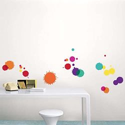 Nouvelles Images HOST1870 Spots Wall Decals, Multicolored