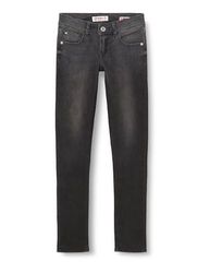 Vingino Amia Dip Jeans voor meisjes, zwart, 3 Jaren