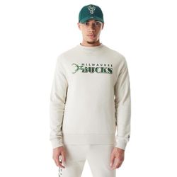 New Era Unisex Milwaukee Bucks Crew Neck Sweatshirt