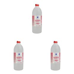 Alcohol 96º 1L. (Paquete de 3)