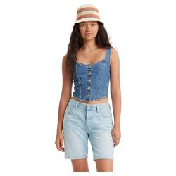 Levi's Alani Corset MED Indigo - Worn IN, Hold My Purse 2, L