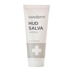 swederm Hudsalva Sensitive skyddande handkräm salva med glycerin för atopisk hud torra händer fötter hornhinna återfuktar regenererar för vuxna och barn parfymfri 100 ml