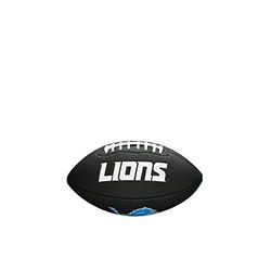 Wilson amerikansk fotboll mini NFL team mjuk beröring, mjuk beröringsblandat läder, svart