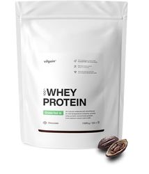 Vilgain® Whey Protein Powder, Grass Fed | 100% Pure Whey Protein Powder | Fast Muscle Recovery and Building | Natural Taste | Premium Quality Powder (1000g, Chocolate)
