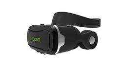 LOGICOM VR Glass 40 HD-helm Virtual Reality met HiFi-koptelefoon voor smartphone zwart