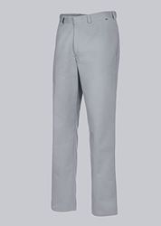BP 1672 558 unisex broek van duurzaam gemengd weefsel lichtgrijs, maat Ls