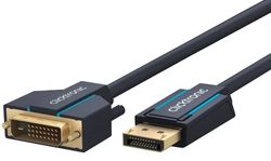 Clicktronic 70728 Casual DisplayPort/DVI Adapter Cable, 1m Length