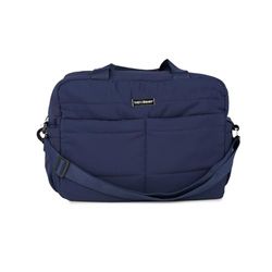 Thermobaby Plumea - Bolso cambiador acolchado para bebé y niña, bolsa para maternidad, práctica para salir con bebé, color azul noche