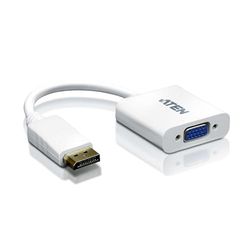 ATEN Adaptateur VC925, DisplayPort vers VGA, Blanc
