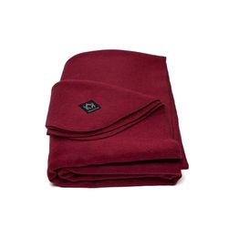 Arcturus Couverture Militaire en Laine – 2 kg, Chaude, Lourde, Lavable, Grande Taille 162,6 x 223,5 cm, idéale pour Le Camping, l'extérieur, Les Trousses de Survie et d'urgence (vin)