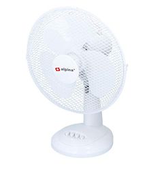 Alpina Tafelventilator – Ø 30 cm – 38 Watt – 3 Ventilatiesnelheden - Wit