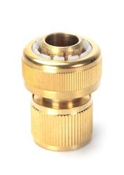 Accessoire d'arrosage - Clic en laiton de 3/4" pour connexions rapides et sûres, idéal pour tuyaux et systèmes d'arrosage efficaces