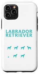 Carcasa para iPhone 11 Pro Camisa Labrador Retriever | Truco de Labrador Retriever Stubborn