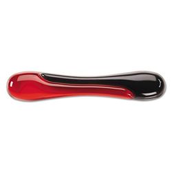 Kensington Keyboard Wrist Rest - Ergonomic duo gel wrist rest, compatible with full length / gaming keyboards for comfort when at computer, laptop, office, PC, home - Red/Black (62398 )