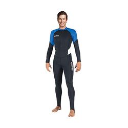 Mares Unisex vuxen Rash Guard Wetsuit, svart, S