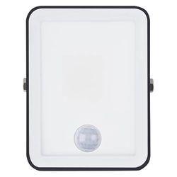 WatioWave PROIETTORE LED C/SENSORE NERO 20W 3000K 1800LM ESSENTIAL