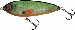 Abu Garcia Svartzonker McTracer Hybrid Jerkbait - Esca morbida e dura per la pesca al luccio, al pesce persico e alla trota - ottima per la pesca in acqua dolce e salata, Fire Carp Flash 16.5 cm