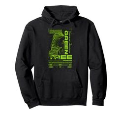 Green Tree Monitor de lagarto propietario de la marihuana de Sudadera con Capucha