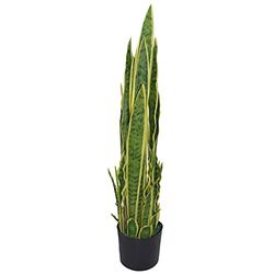 Leaf Design Tropical Artificial Plants, 90cm Sansevieria Trifasciata