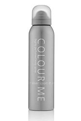 COLOUR ME Silver Sport 150ml Body Spray Perfume for Men. Luxury Fragrance - Mens Aftershave, Long Lasting Fragrance for Men by Milton-Lloyd