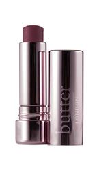 butter LONDON Manteca de labios teñida Plush Rush, doble abajo