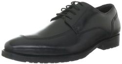 s.Oliver Selection 5-5-13614-29 - Zapatos de Cordones de Cuero para Hombre, Color Negro, Talla 41