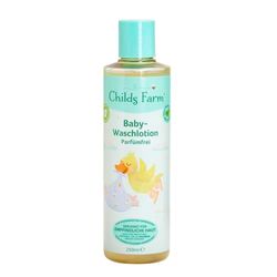 Childs Farm Baby Wash Lotion 250 ml, parfymfri, rengör försiktigt | Lämplig för nyfödda med torr, känslig hud och även benägen för atopisk dermatit