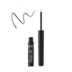 lavera Liquid Eyeliner -Brown- Delineador de ojos ∙ Aplicador de precisión ∙ Para una mirada expresiva ∙ Vegan Cosmética Natural Bio Maquillaje Organico 100% Certificado (2.8 gr)